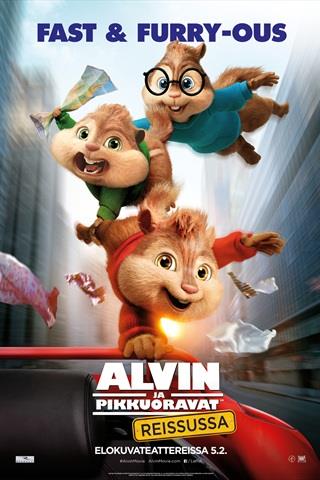 Alvin ja pikkuoravat reissussa dub